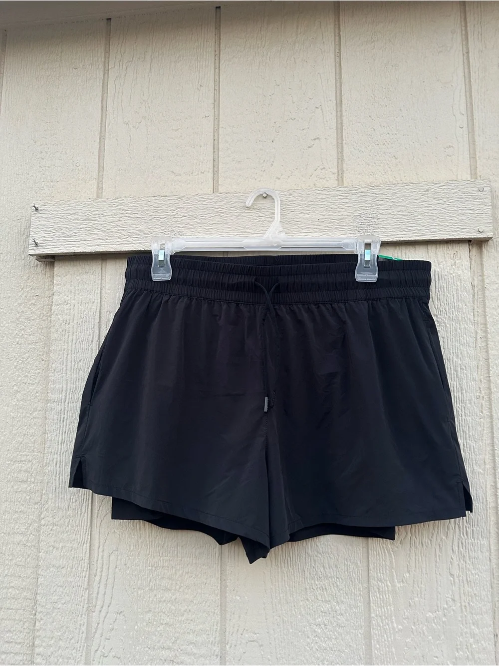 Spyder Active Women's Lined Short Size XL Black Inner Short, Cell Phone Pockets